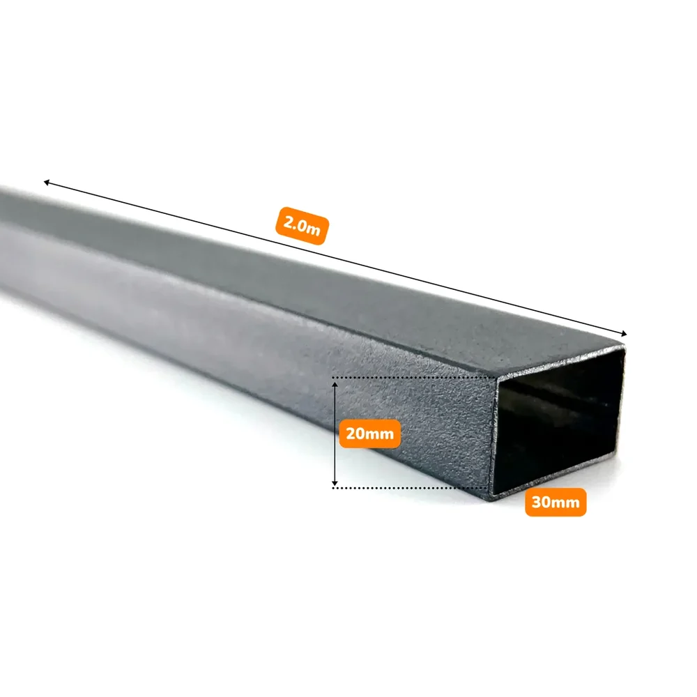 Sisteme de montaj Țeavă rectangulară, randare de produs